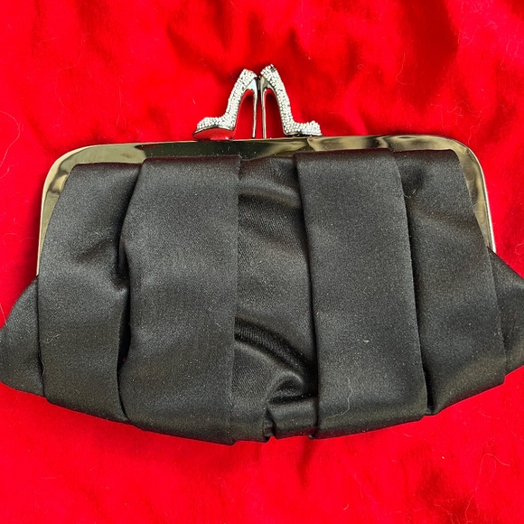 Christian Louboutin evening clutch with crystal red soled shoes - Picture 2 of 5